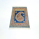 İpekten El Dokuma Şal Desenli Kayseri Halısı 51x71 Cm