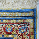 İpekten El Dokuma Şal Desenli Kayseri Halısı 51x71 Cm