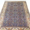 İpekten El Dokuma Yedi Dağın Çiçeği Desenli Kayseri Halısı 119x176 Cm