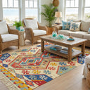 Itır Renkli El Dokuma Kilim 113x167 Cm
