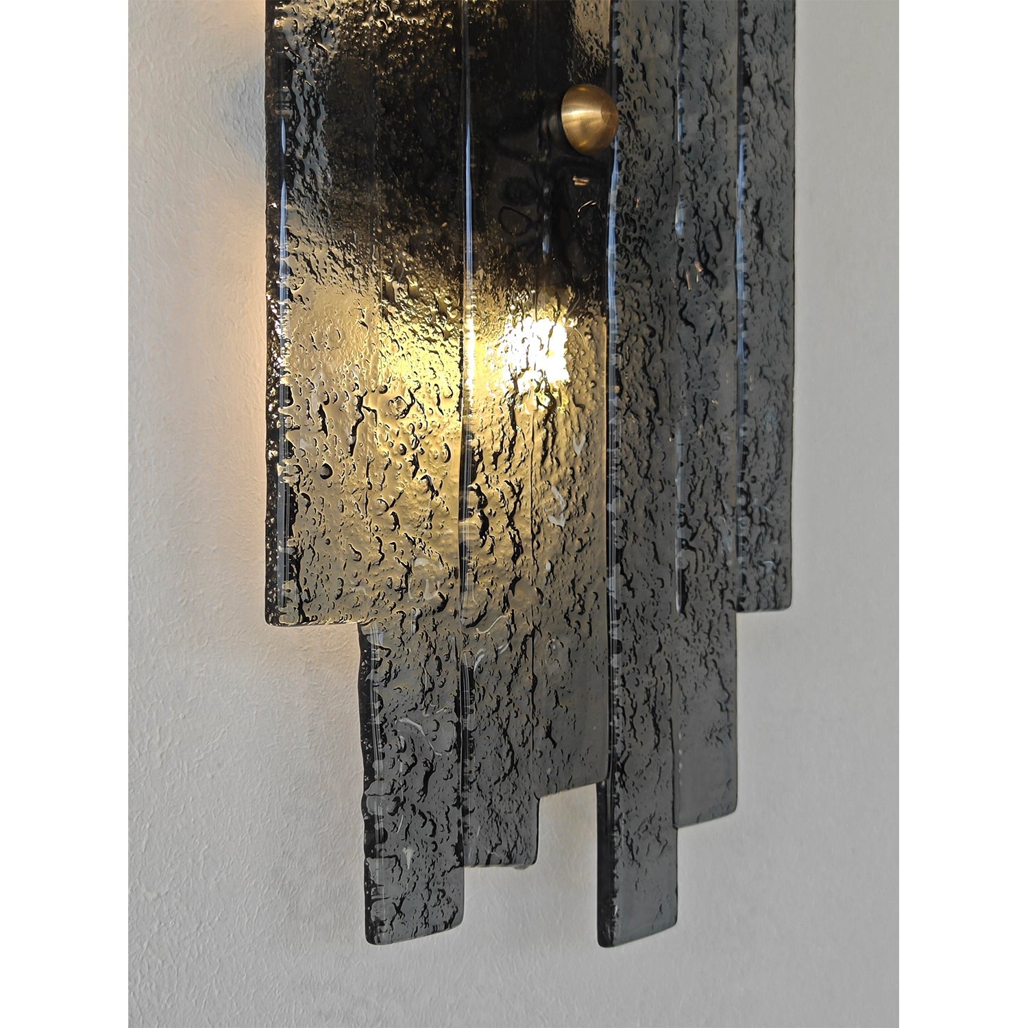 Jam Session El Yapımı Cam Aplik Füme