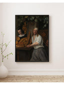 Jan Havicksz Steen - Fırıncı Çifti Fine Art Baskı