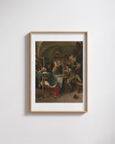 Jan Havicksz. Steen - Aile Sahnesi Fine Art Baskı