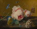 Jan Van Huysum - Çiçekli Natürmort Fine Art Baskı