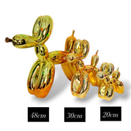 Jeff Koons Inspired Balloon Dog Xxlarge – Gold Balon Köpek Heykeli-Heykel-And Iconic Art Store-NowShopFun