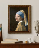 Johannes Vermeer - İnci Küpeli Kız Fine Art Baskı