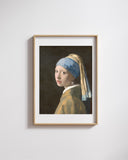 Johannes Vermeer - İnci Küpeli Kız Fine Art Baskı