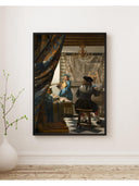 Johannes Vermeer - Resim Sanatı Fine Art Baskı