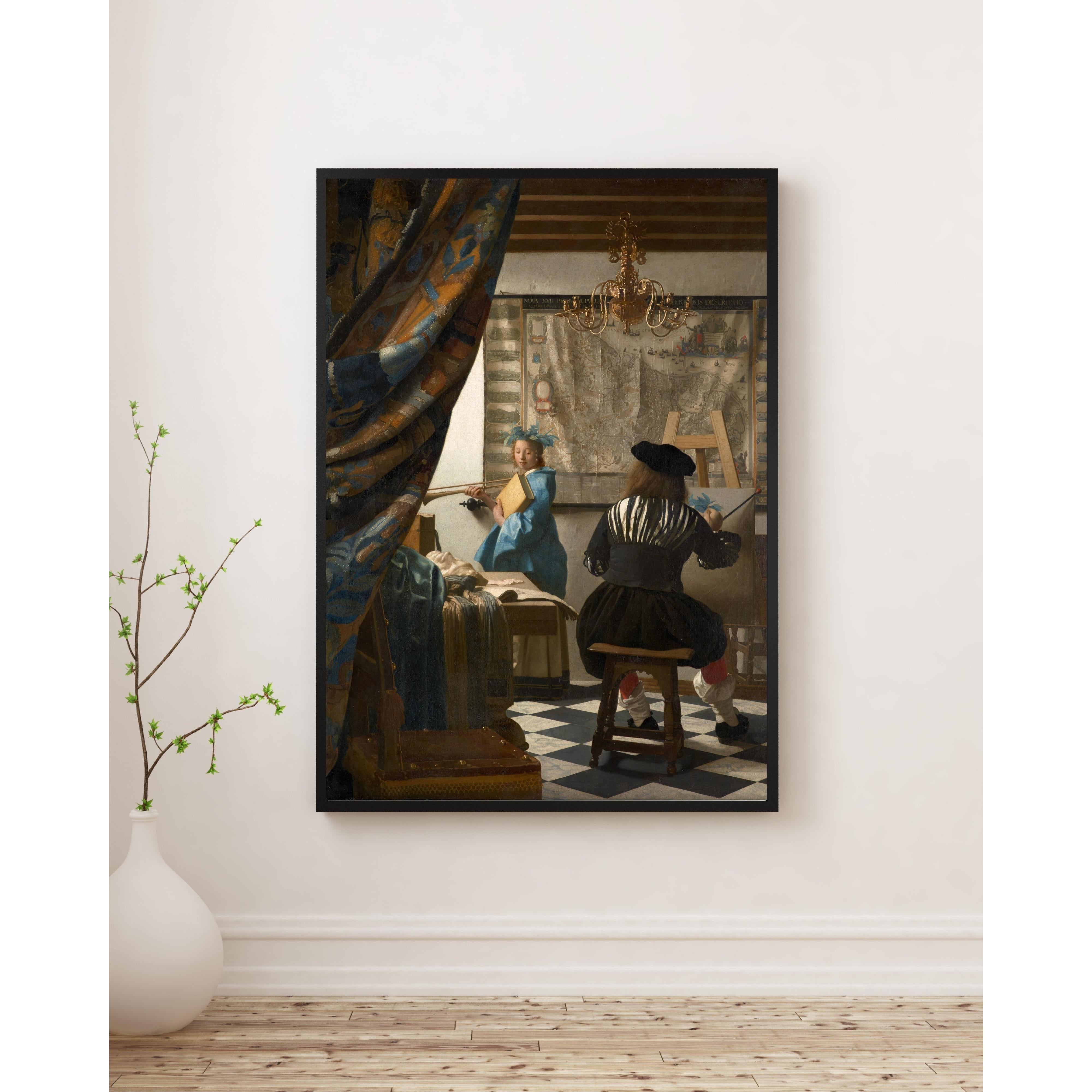 Johannes Vermeer - Resim Sanatı Fine Art Baskı