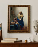 Johannes Vermeer - Sütçü Kız Fine Art Baskı