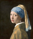 Johannes Vermeer - İnci Küpeli Kız Tablo