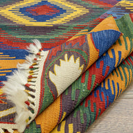 Judos Geometrik Tasarımlı Kilim 130X177 Cm-Kilim & Halı-Soho Antiq-NowShopFun