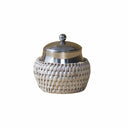 Beyaz Rattan Baharatlık