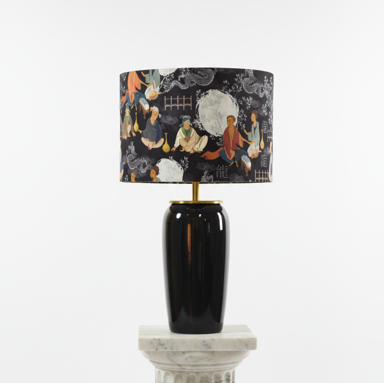 Kaiden El Yapımı Seramik Abajur