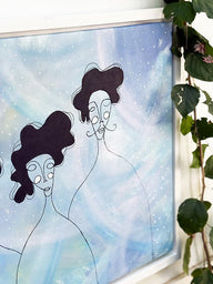 Kanvas Renkli Portre Serisi - 06-Resim-DIY and GREEN-NowShopFun