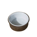 Kapaklı Yuvarlak Rattan Fırın Kabı