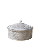 Kapaklı Yuvarlak Rattan Fırın Kabı