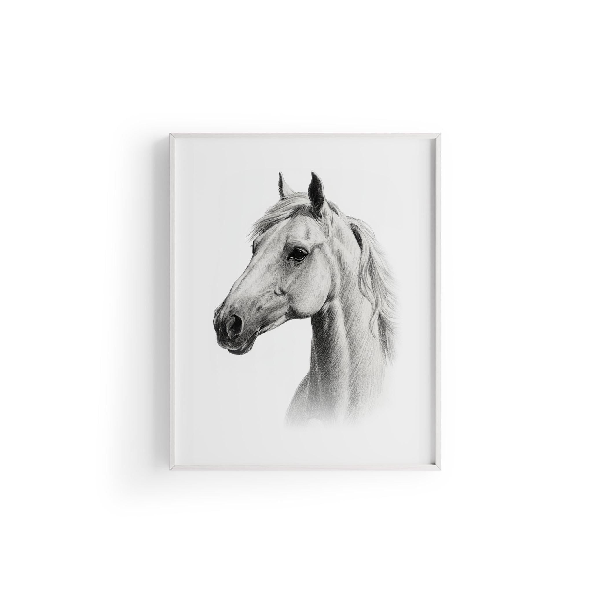 Karakalem Koleksiyonu At Posteri