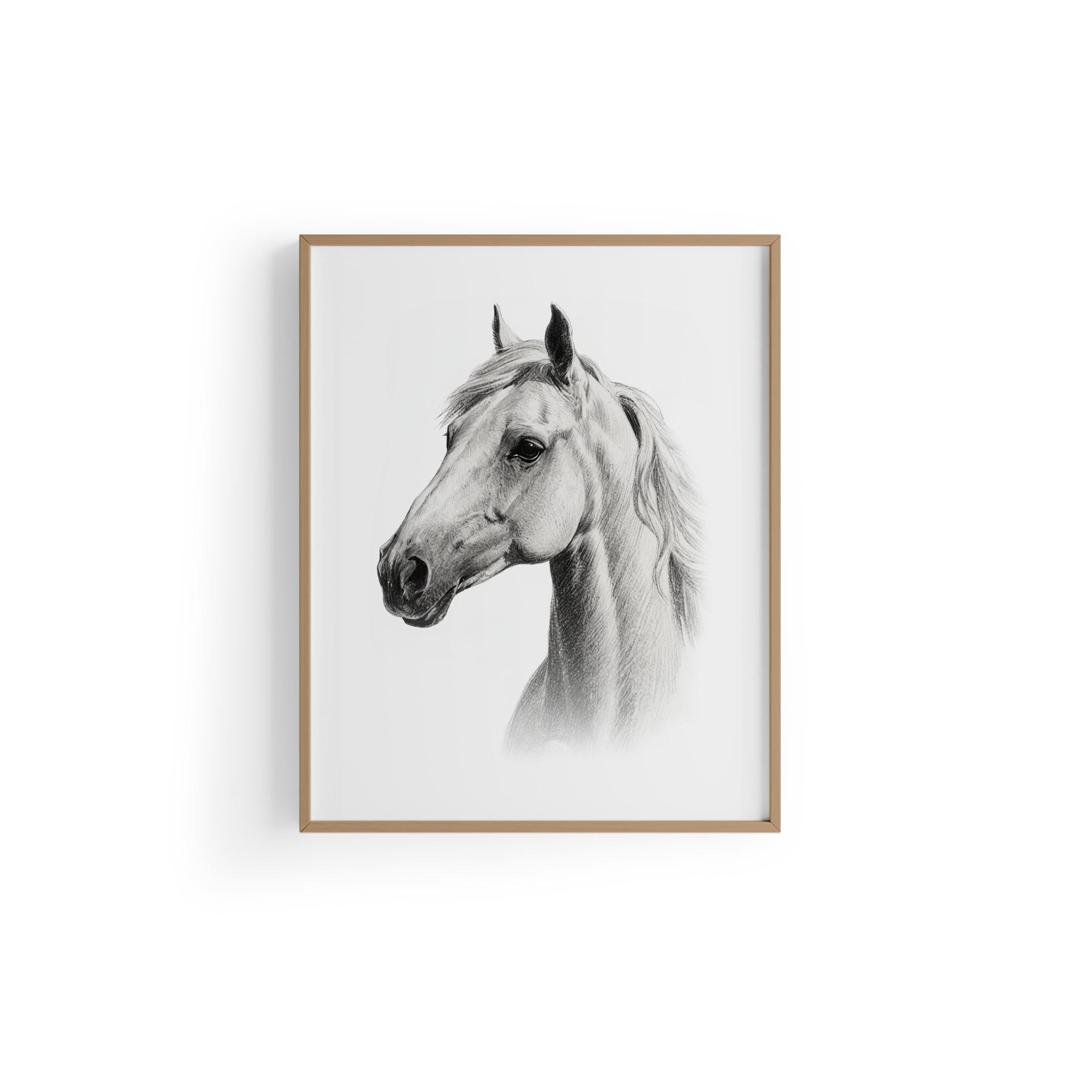 Karakalem Koleksiyonu At Posteri