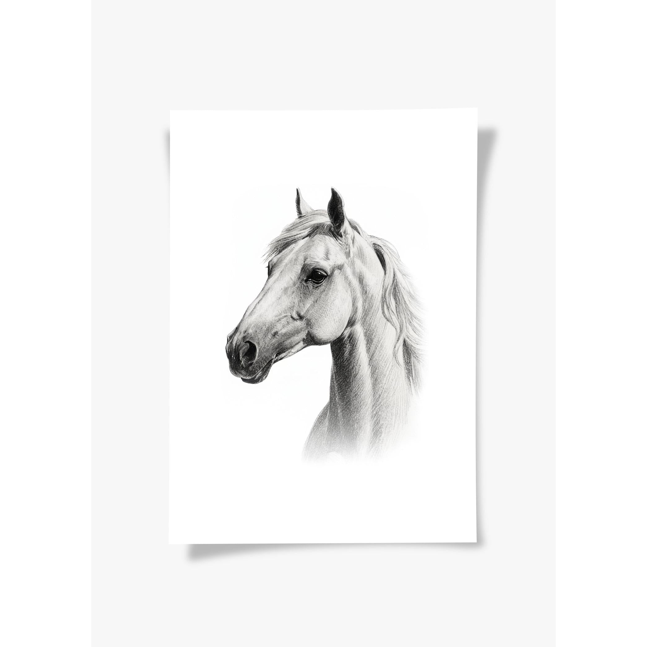 Karakalem Koleksiyonu At Posteri