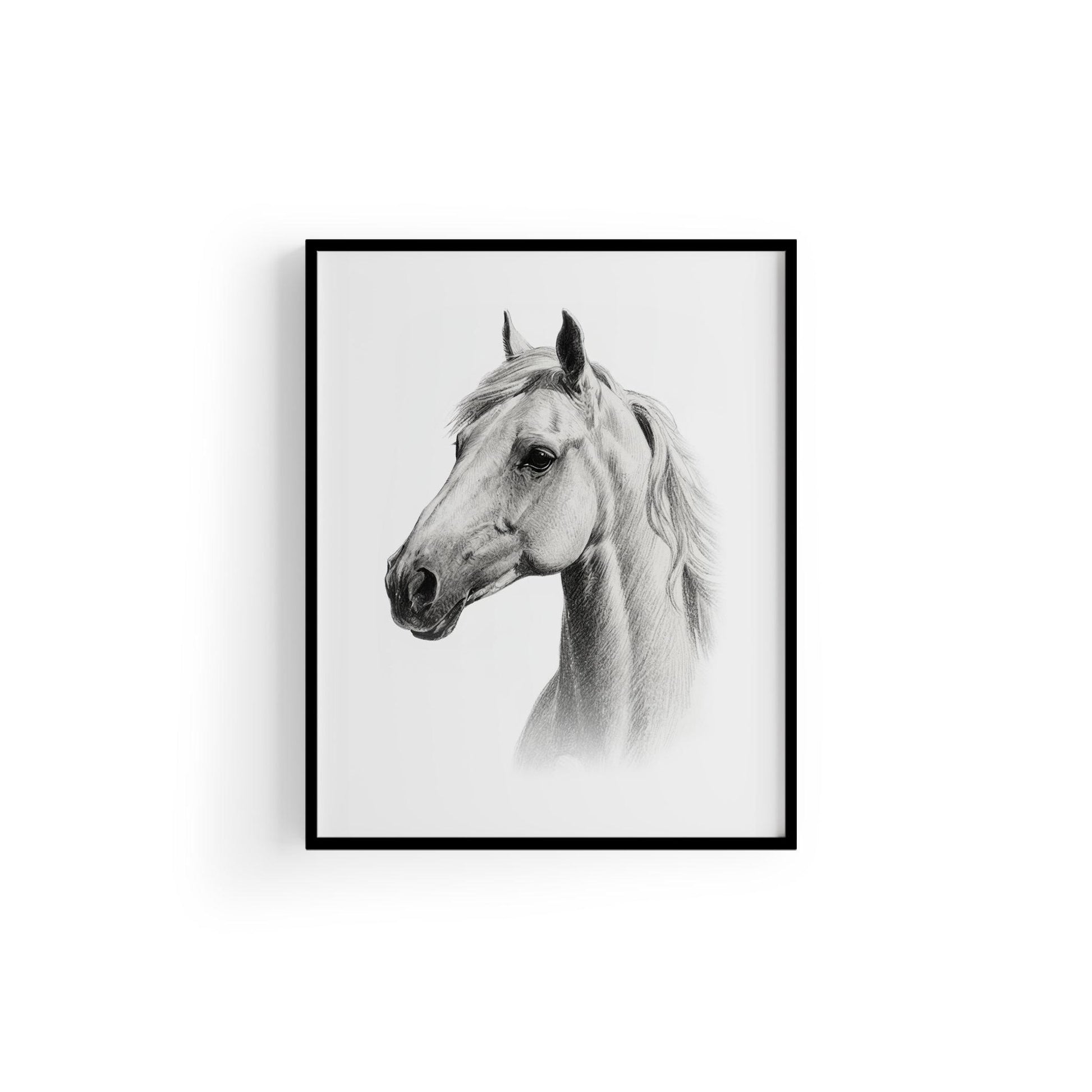 Karakalem Koleksiyonu At Posteri