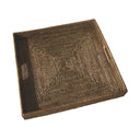 Kare Rattan Servis Tepsisi