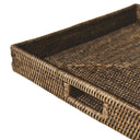 Kare Rattan Servis Tepsisi