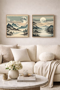 Kasumi Çerçeveli Tablo-Tablo-Garden Art Home-40X40-NowShopFun