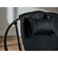 Katlanır Deri Sandalye - Siyah-Katlanır Sandalye-Mern Living-NowShopFun