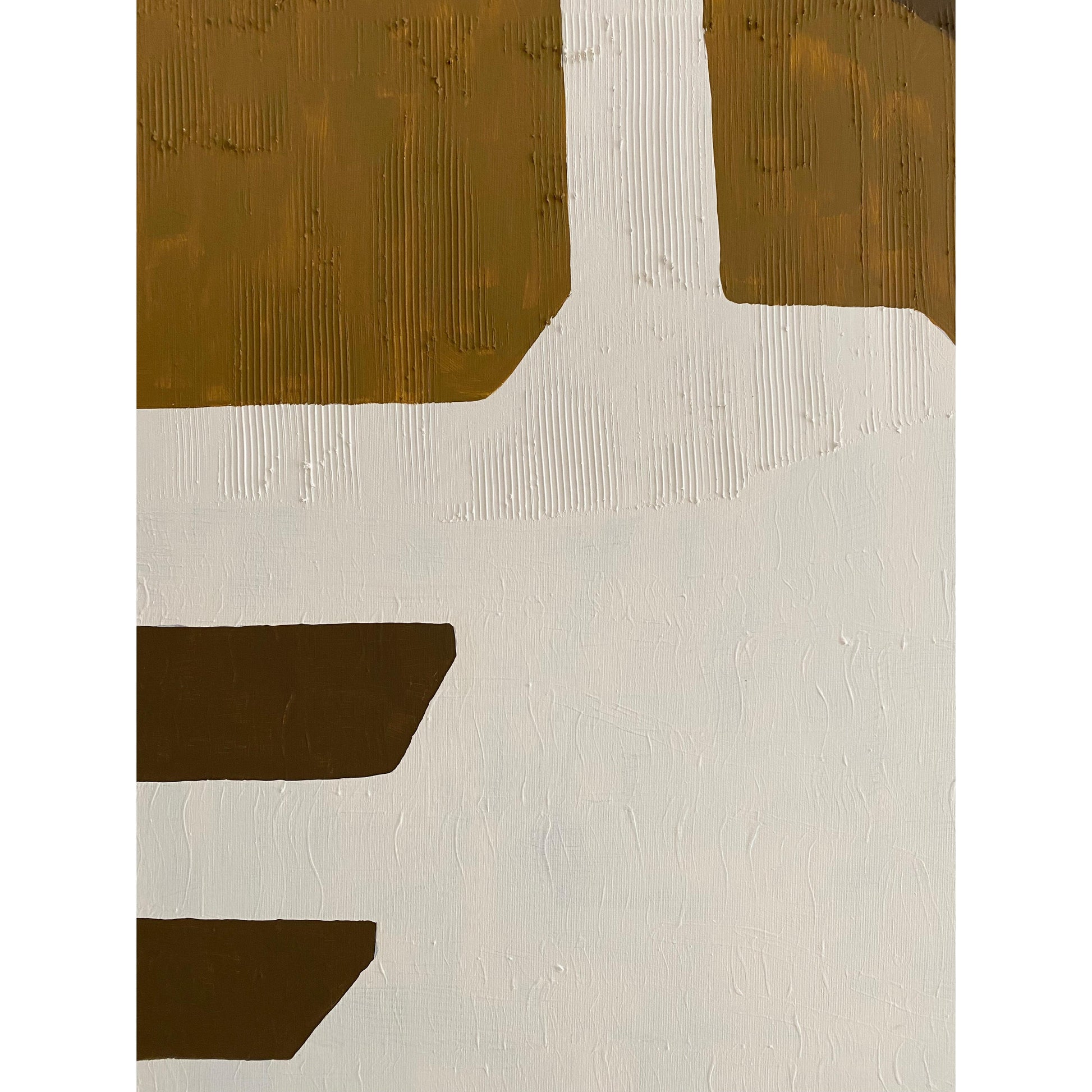 Khaki Tones Kanvas Üzeri Akrilik El Yapımı Resim