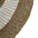 Kilim Jüt Naturel Beyaz Çizgili D.150 Cm