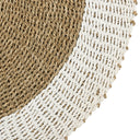 Kilim Jüt Naturel Beyaz Kenarlı D.100 Cm