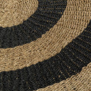 Kilim Jüt Naturel Siyah Çizgili D.150 Cm