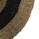 Kilim Jüt Naturel Siyah Çizgili D.150 Cm