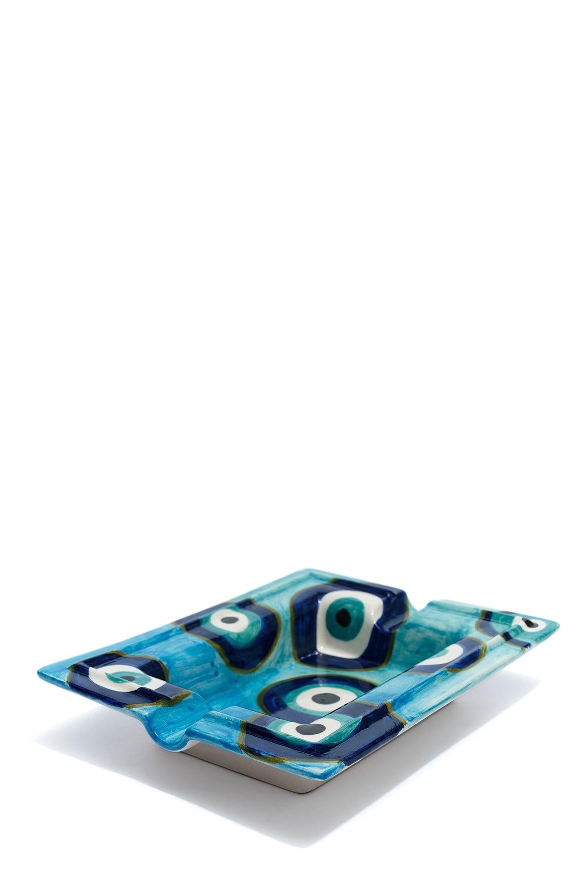 Kırmızı Nazar Boncuğu Küllük