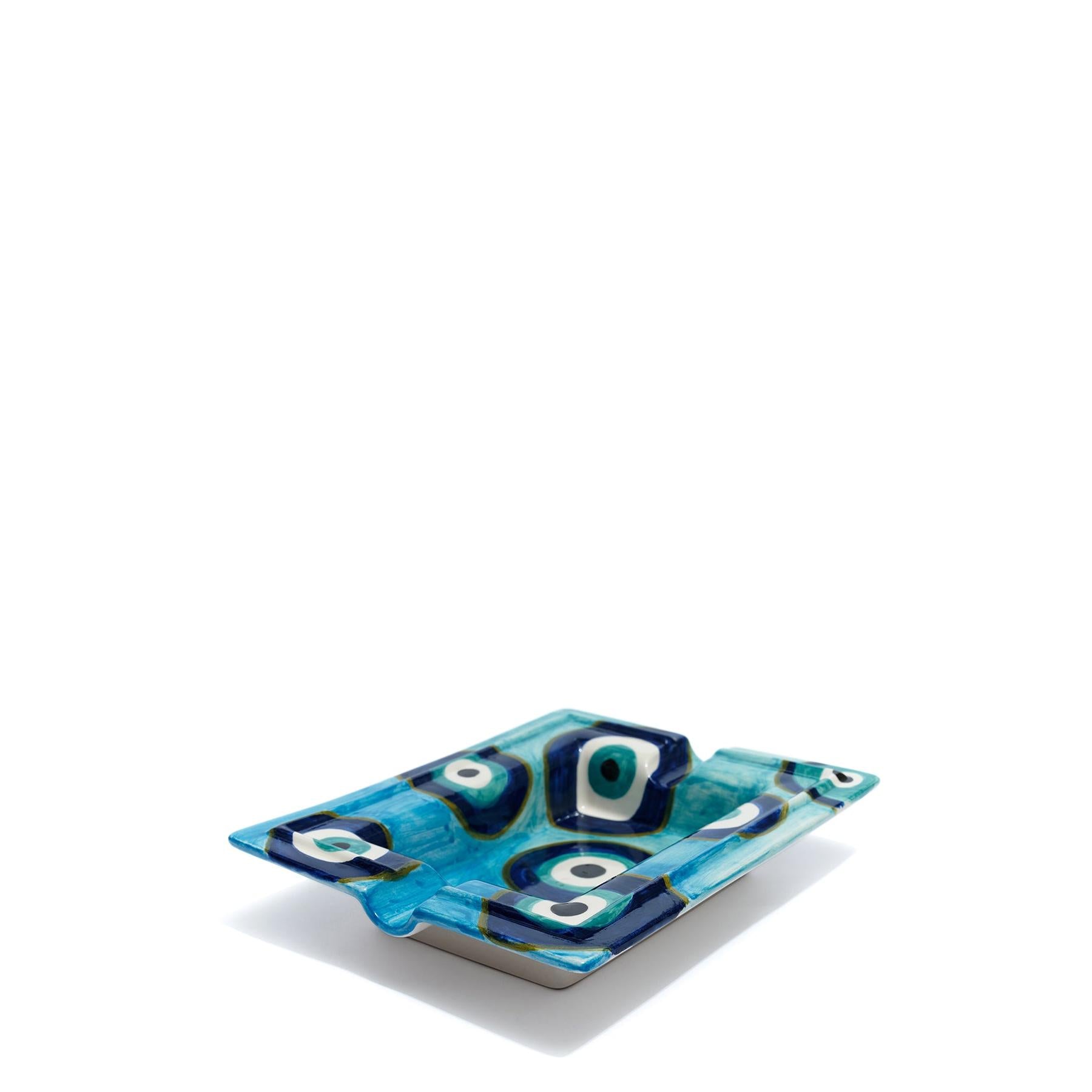 Kırmızı Nazar Boncuğu Küllük