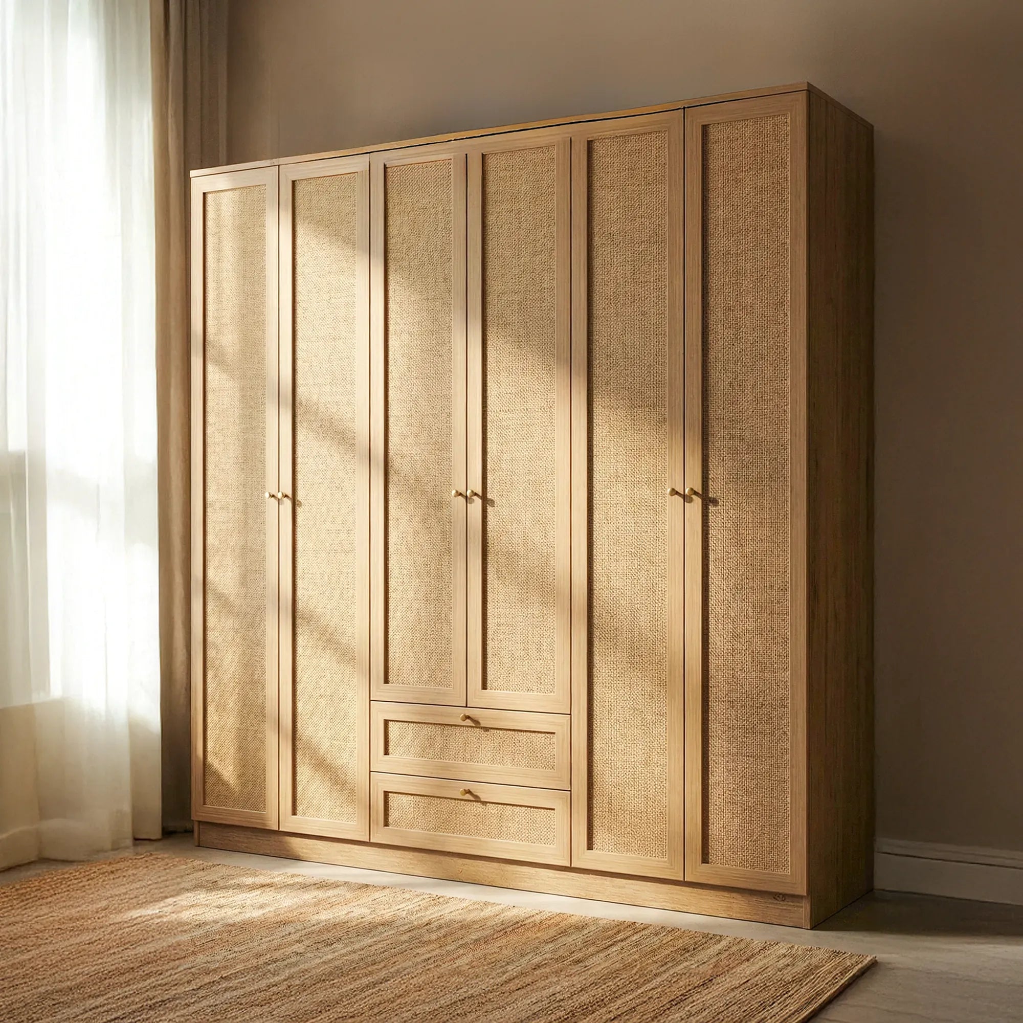 Klint 6 Kapaklı Gardrop