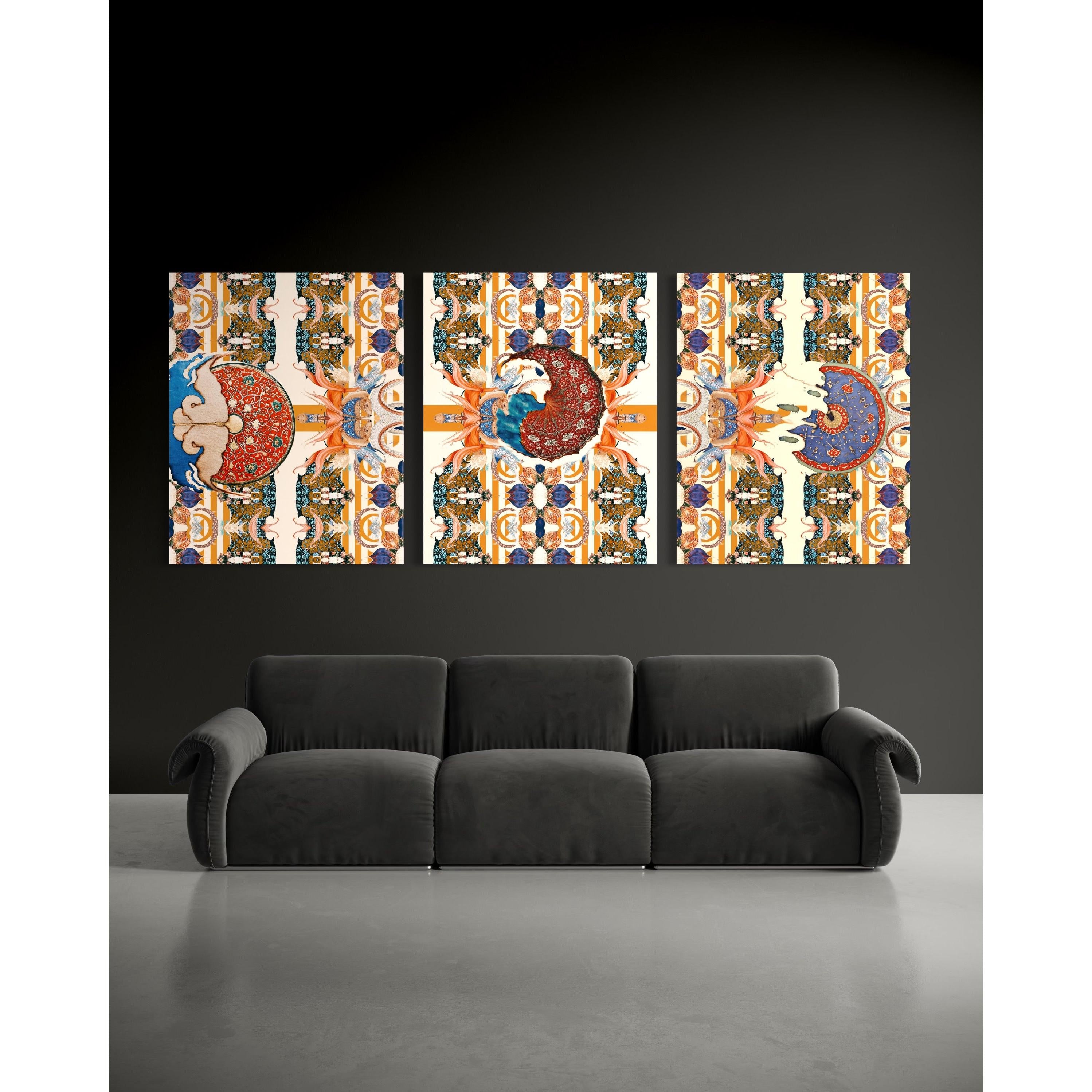 Kontamplasyon - Üçlü Set Tablo