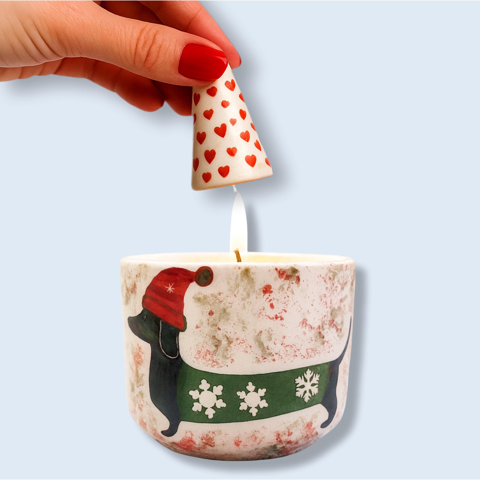 Köpekli Yılbaşı Ritüel Hediye Kutusu