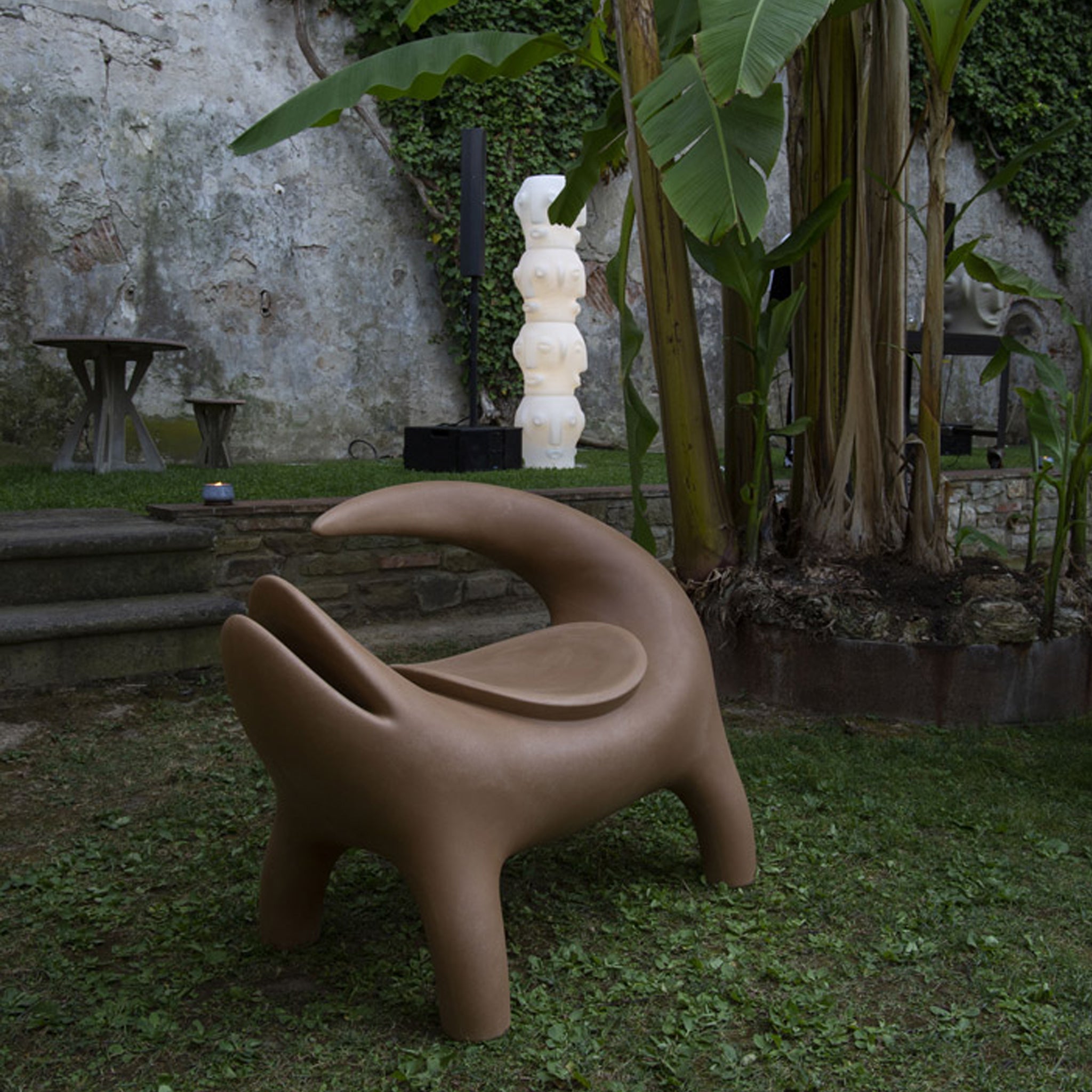 Kroko Kahverengi Bench