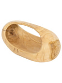 Kulplu Bowl Teak Dikdörtgen Form