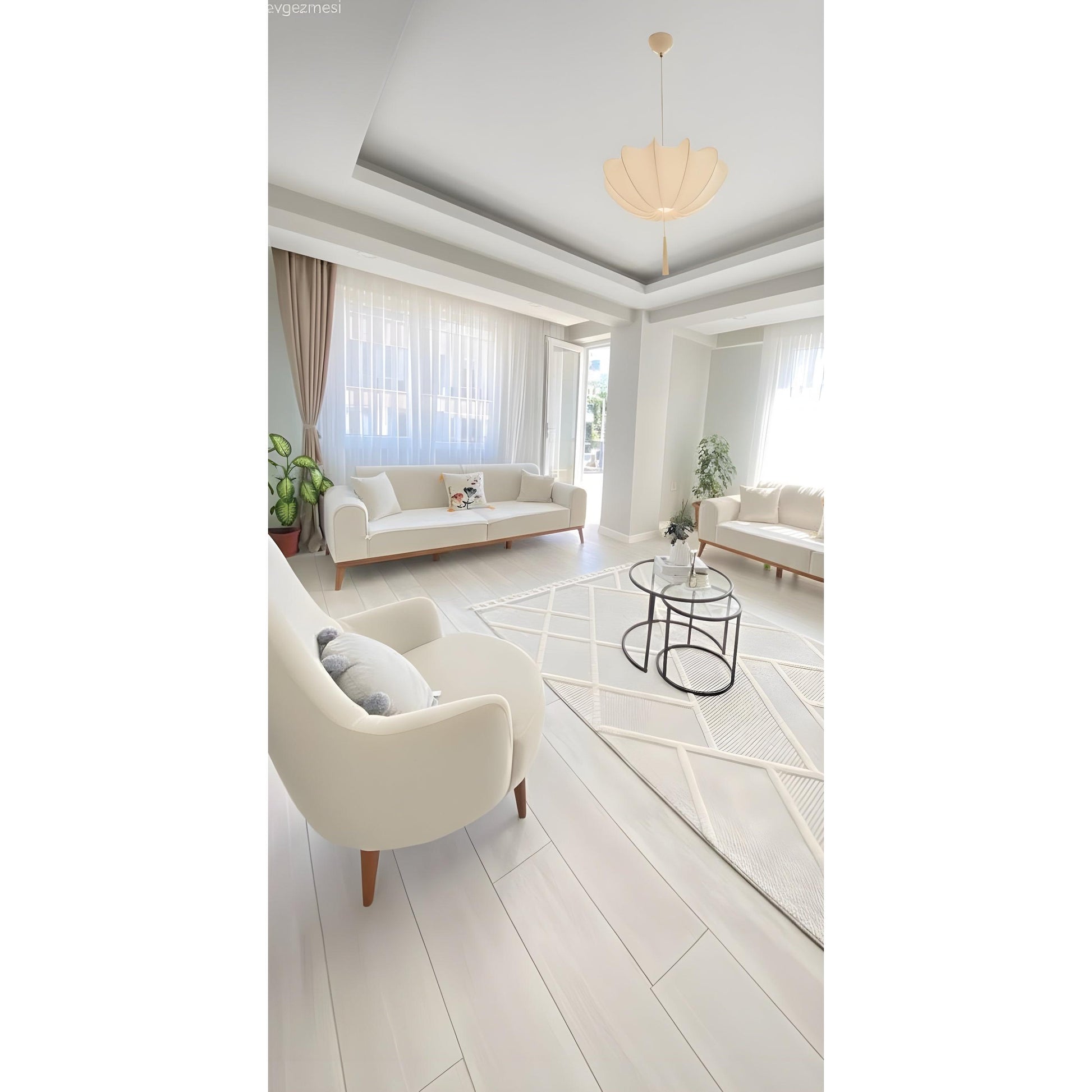 Kumaş Sarkıt Avize