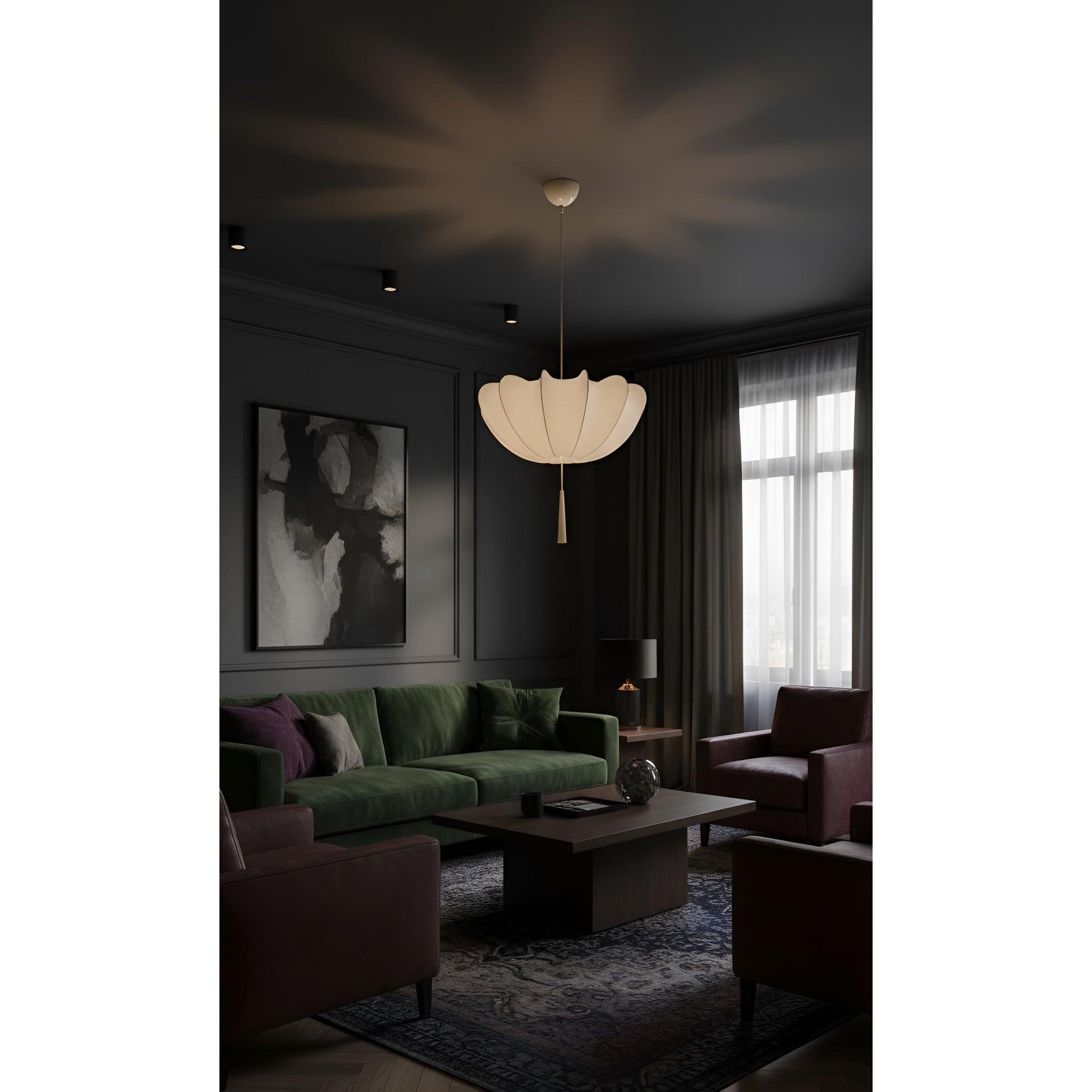 Kumaş Sarkıt Avize