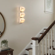 Küp Staircase Mermer Üçlü Metal Aplik-Aplik-Tarz Aydınlatma-NowShopFun