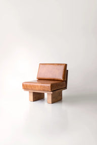 Kyoto Sandalye | Masif Ahşap Sandalye-Sandalye-Innature Home-Deri Yeşil-NowShopFun