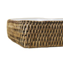L- Rattan Servis Tabağı