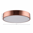 Mels Plafonyer Bakır - 40 Cm-Plafonyer-Lumiana-NowShopFun