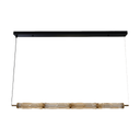Madrid Masa Üstü Bal Rengi Cam Avize - 108 Cm-Avize-Lumiana-NowShopFun