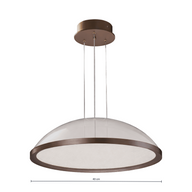Arcline Led Sarkıt-Sarkıt Aydınlatma-Lumiana-Medium-40 cm-NowShopFun