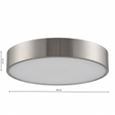 Mels İnoks Metal Plafonyer - 40 cm